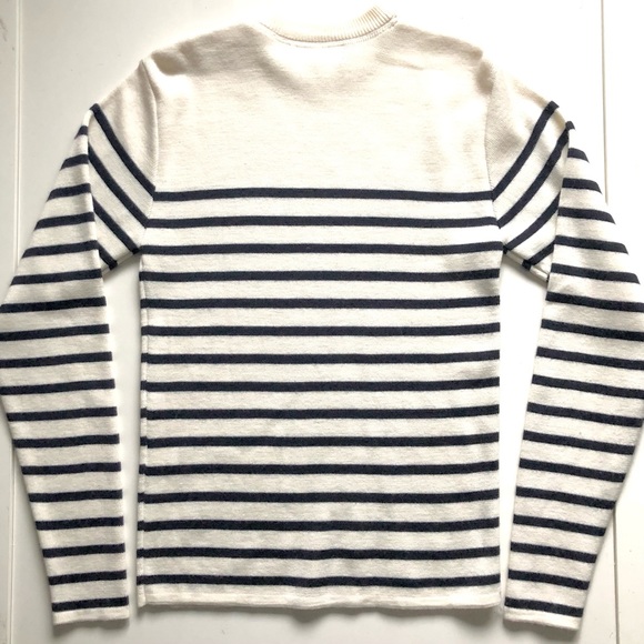 (Retail $320) M Millstrand Co “Adrie” Pullover Striped Sweater - Picture 3 of 12